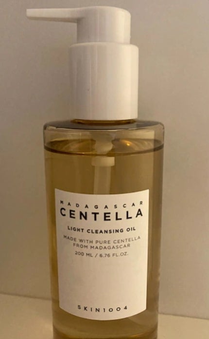 センテラ ライトクレンジングオイル/SKIN1004/オイルクレンジングを使ったクチコミ(1枚目)