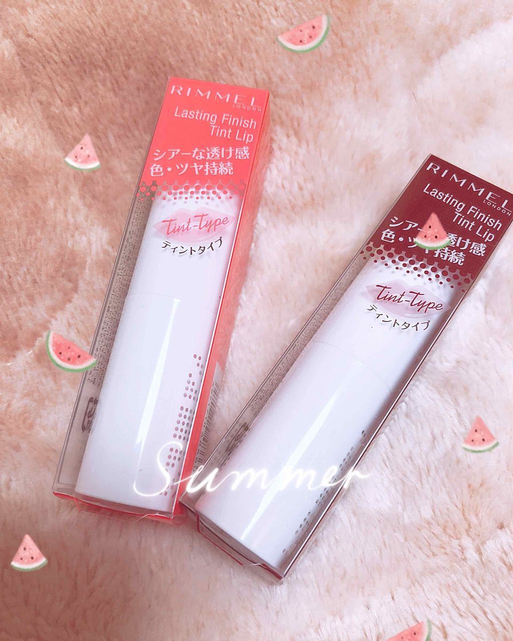 ラスティングフィニッシュ ティントリップ/リンメル ロンドン/リップティントを使ったクチコミ(1枚目)