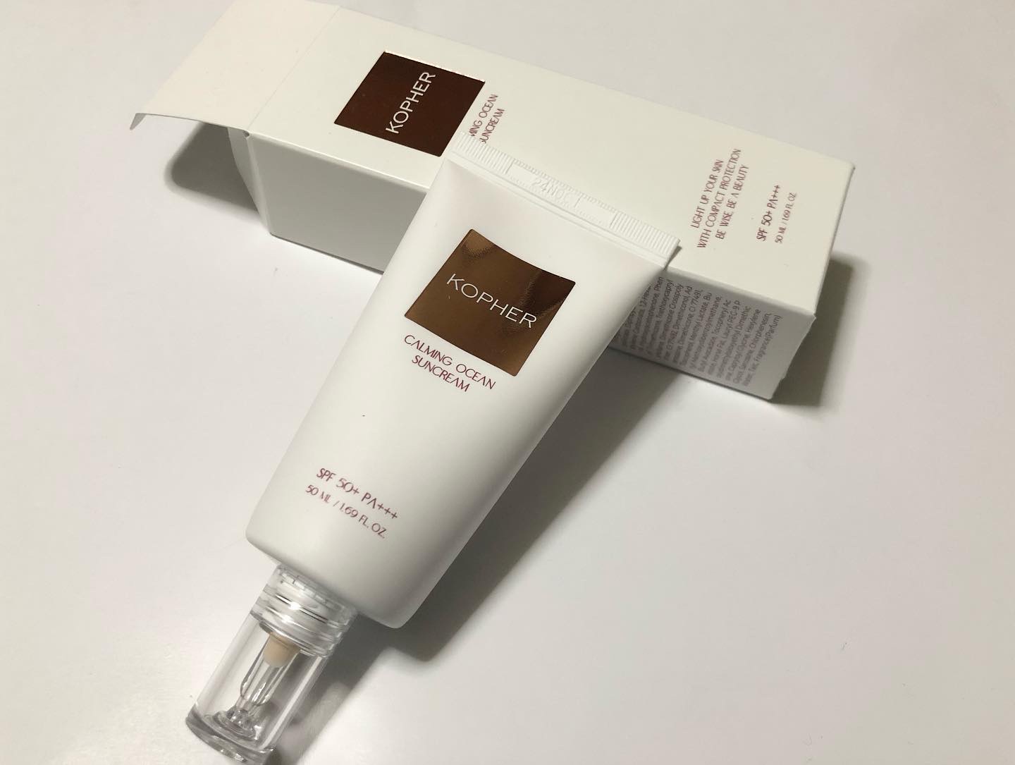 CALMING OCEAN SUNCREAM/KOPHER/日焼け止めクリームを使ったクチコミ（2枚目）