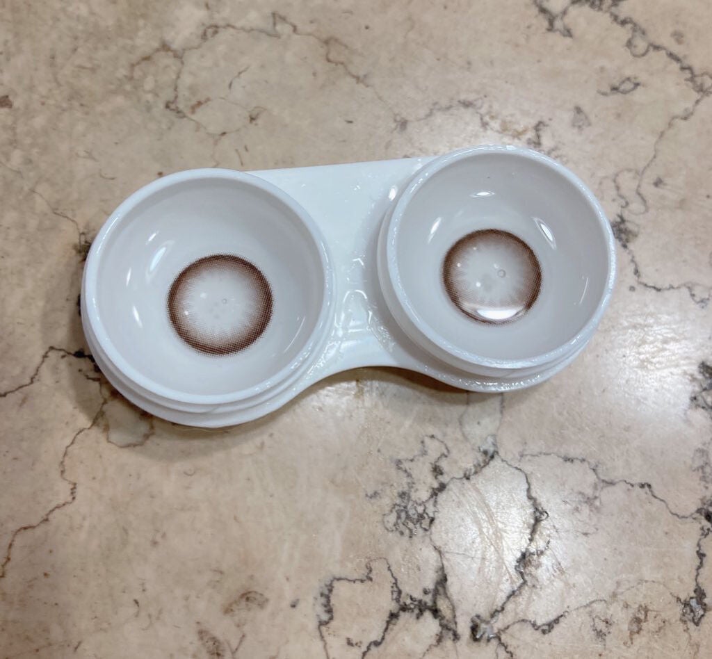 mood brown/Classilens/カラーコンタクトレンズを使ったクチコミ(3枚目)