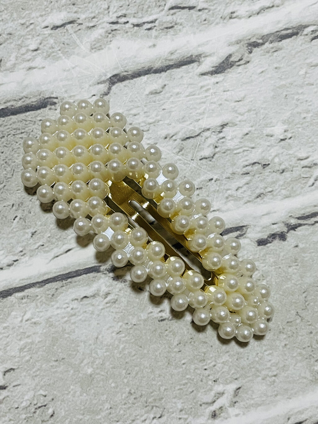 パールスリーピン/セリア/ヘアアクセサリーを使ったクチコミ（2枚目）
