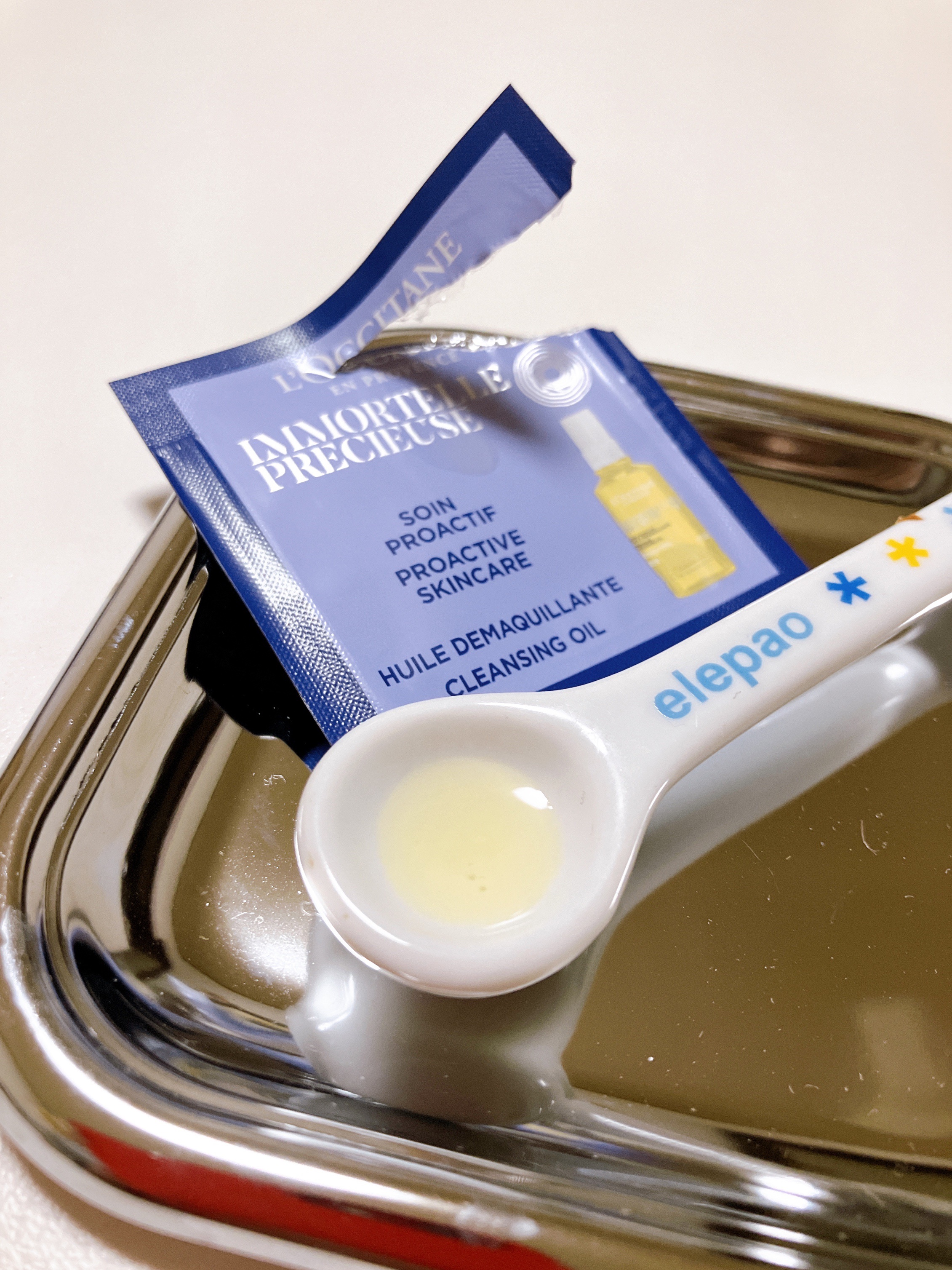 イモーテル プレシューズクレンジングオイル/L'OCCITANE/オイルクレンジングを使ったクチコミ（3枚目）