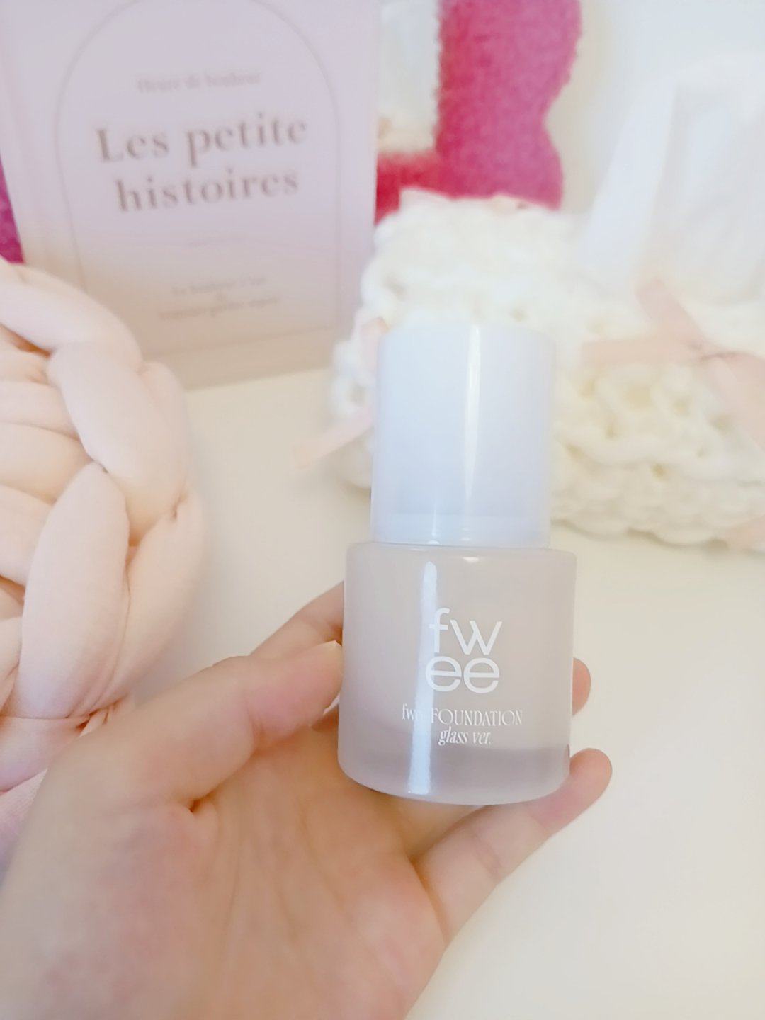 フィーファンデーションガラス/fwee/リキッドファンデーションを使ったクチコミ（1枚目）