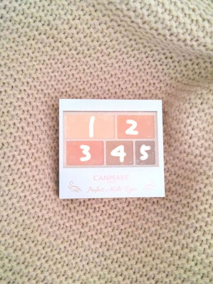 パーフェクトマルチアイズ/キャンメイク/アイシャドウパレットを使ったクチコミ(2枚目)