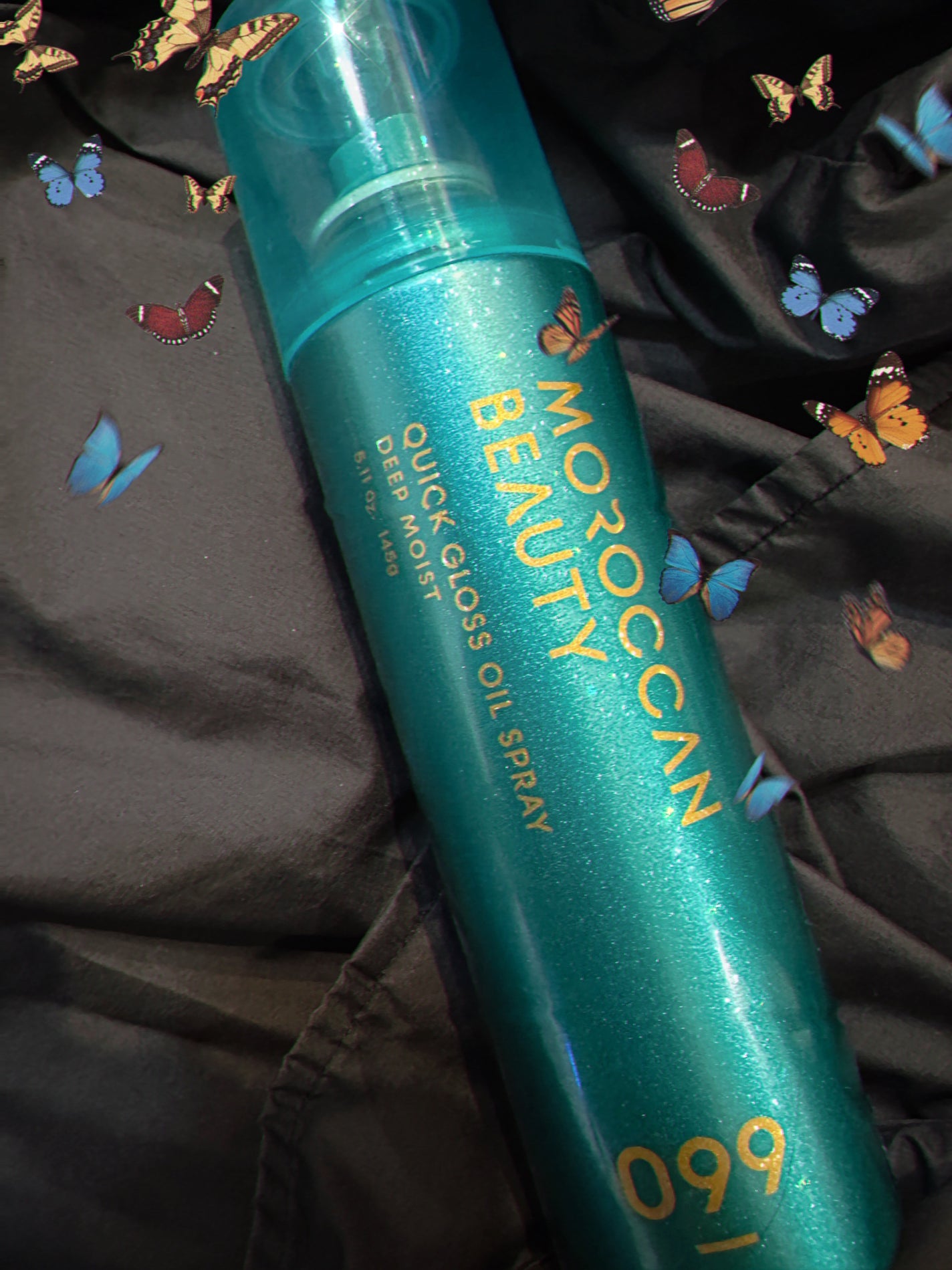 モロッカンビューティ ディープモイスト クイックグロス オイルスプレー/モロッカンビューティ/ヘアスプレーを使ったクチコミ(1枚目)