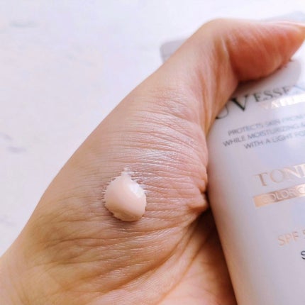 ウォータフルトーンアップサンクリーム/ダルバ/日焼け止めクリームを使ったクチコミ(2枚目)