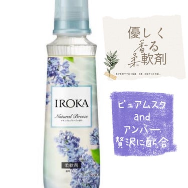 柔軟仕上げ剤  ナチュラルブリーズ 本体 570ml/IROKA/柔軟剤の画像