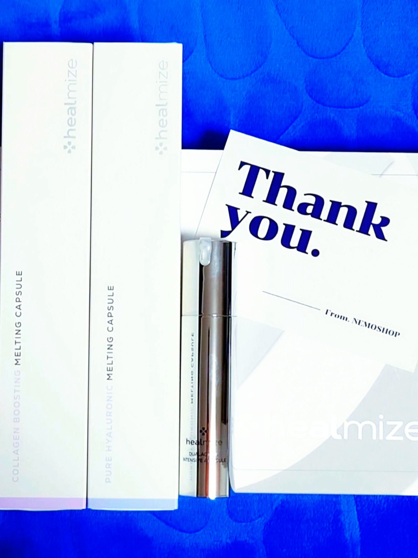 シグネチャーメルティングカプセルキット/HEALMIZE/美容液を使ったクチコミ（3枚目）