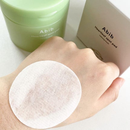 ドクダミカーミングタッチスポットパッド/Abib /トナーパッドを使ったクチコミ(4枚目)