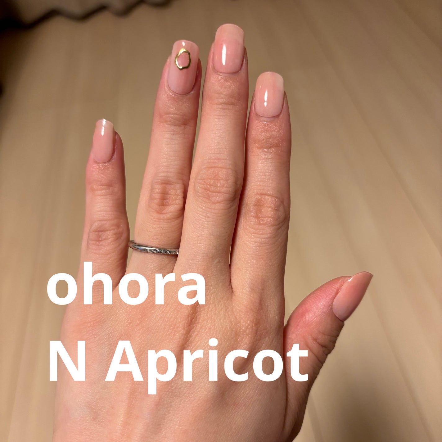 セミキュアジェルネイル(ハンド)/ohora/ネイルシールを使ったクチコミ(1枚目)