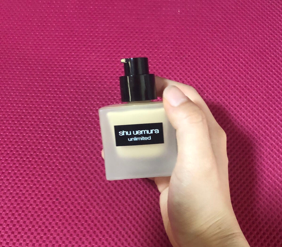 (旧)アンリミテッド ラスティング フルイド/shu uemura/リキッドファンデーションを使ったクチコミ(3枚目)