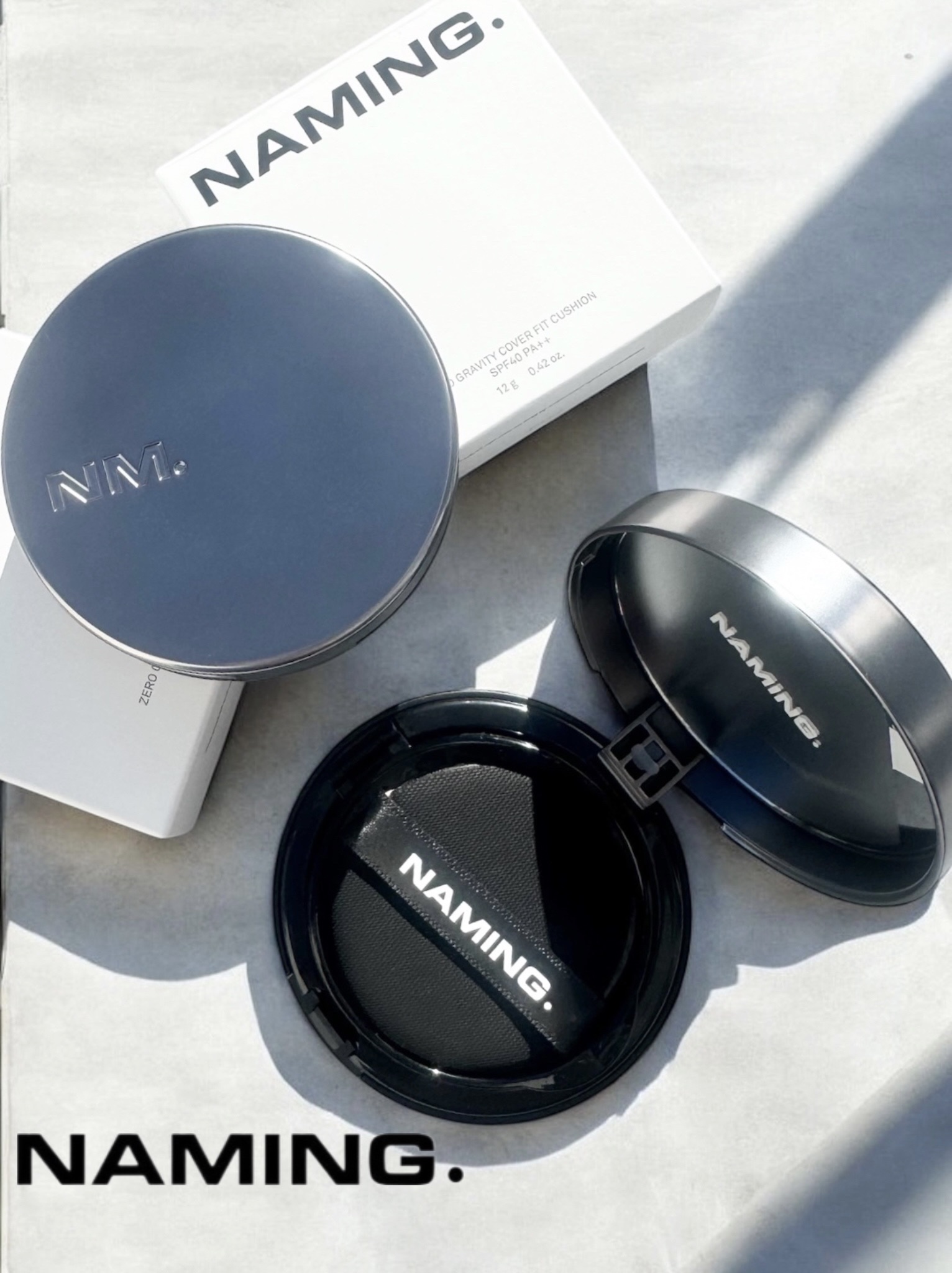ネーミング ゼログラビティ カバーフィットクッション/NAMING./クッションファンデーションを使ったクチコミ（1枚目）