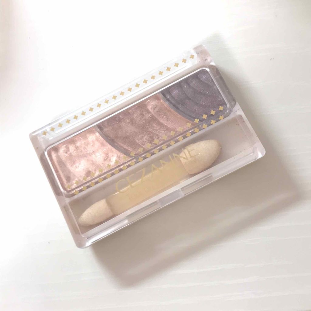 トーンアップアイシャドウ/CEZANNE/アイシャドウパレットを使ったクチコミ(1枚目)