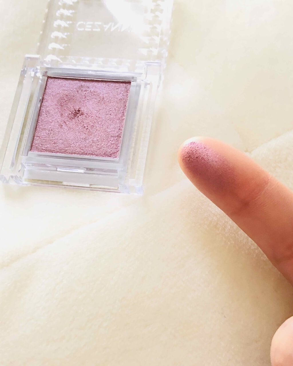 シングルカラーアイシャドウ/CEZANNE/単色アイシャドウを使ったクチコミ(2枚目)