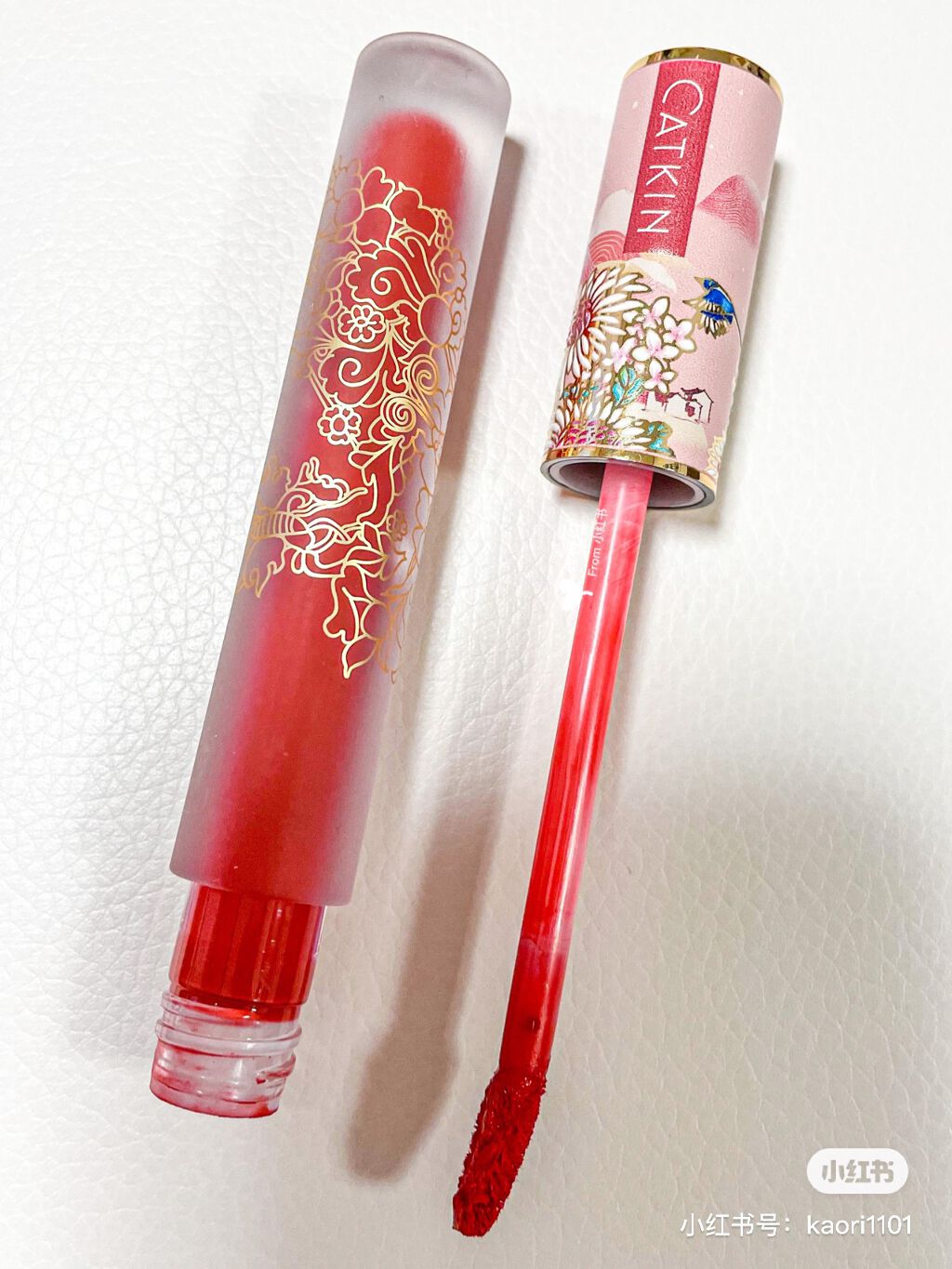 卡婷轻颜唇釉/CATKIN/口紅を使ったクチコミ（3枚目）