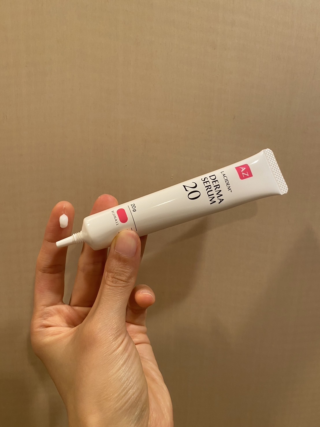 ダーマセラムAZ20スポットクリーム/LACIDEM /フェイスクリームを使ったクチコミ（2枚目）