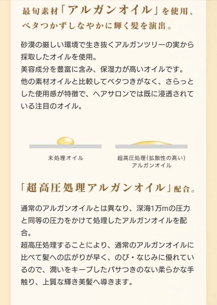 オイルトリートメント #EXヘアオイル リッチモイスチャー/ルシードエル/ヘアオイルを使ったクチコミ(2枚目)