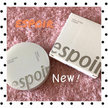 ♡みーたん♡ on LIPS 「🧡espoirフレッシュセッティングパウダー🧡☆≡｡ﾟ.☆≡｡..」（1枚目）