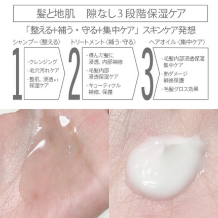 プルント モイストリッチ美容液シャンプー/モイストリッチリペア美容液トリートメント/Purunt./市販シャンプーを使ったクチコミ(2枚目)