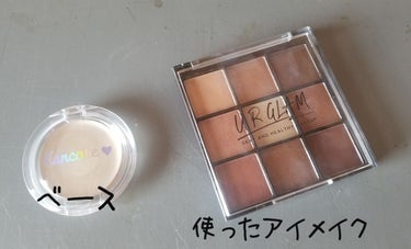 UR GLAM　BLOOMING EYE COLOR PALETTE/U R GLAM/アイシャドウパレットを使ったクチコミ（1枚目）