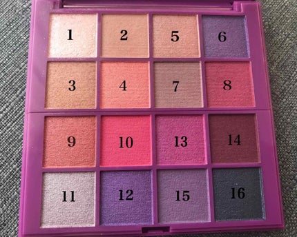 アイシャドウ メガパレット/ロレアル パリ/アイシャドウパレットを使ったクチコミ(3枚目)