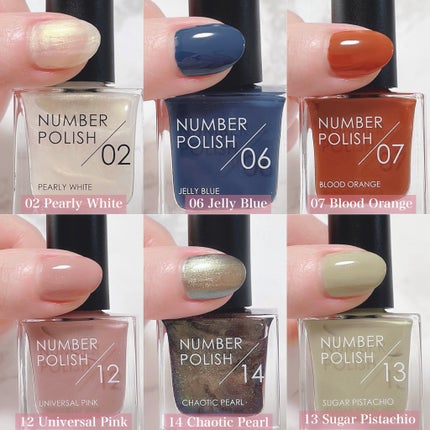 NUMBER POLISH /D-UP/マニキュアを使ったクチコミ(3枚目)