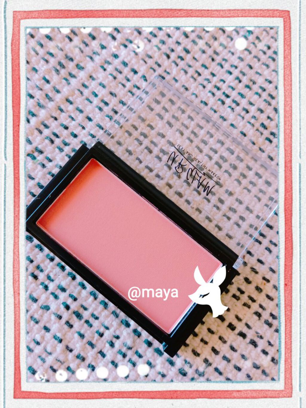 UR GLAM　DAILY CHEEK BLUSH/U R GLAM/パウダーチークを使ったクチコミ（3枚目）