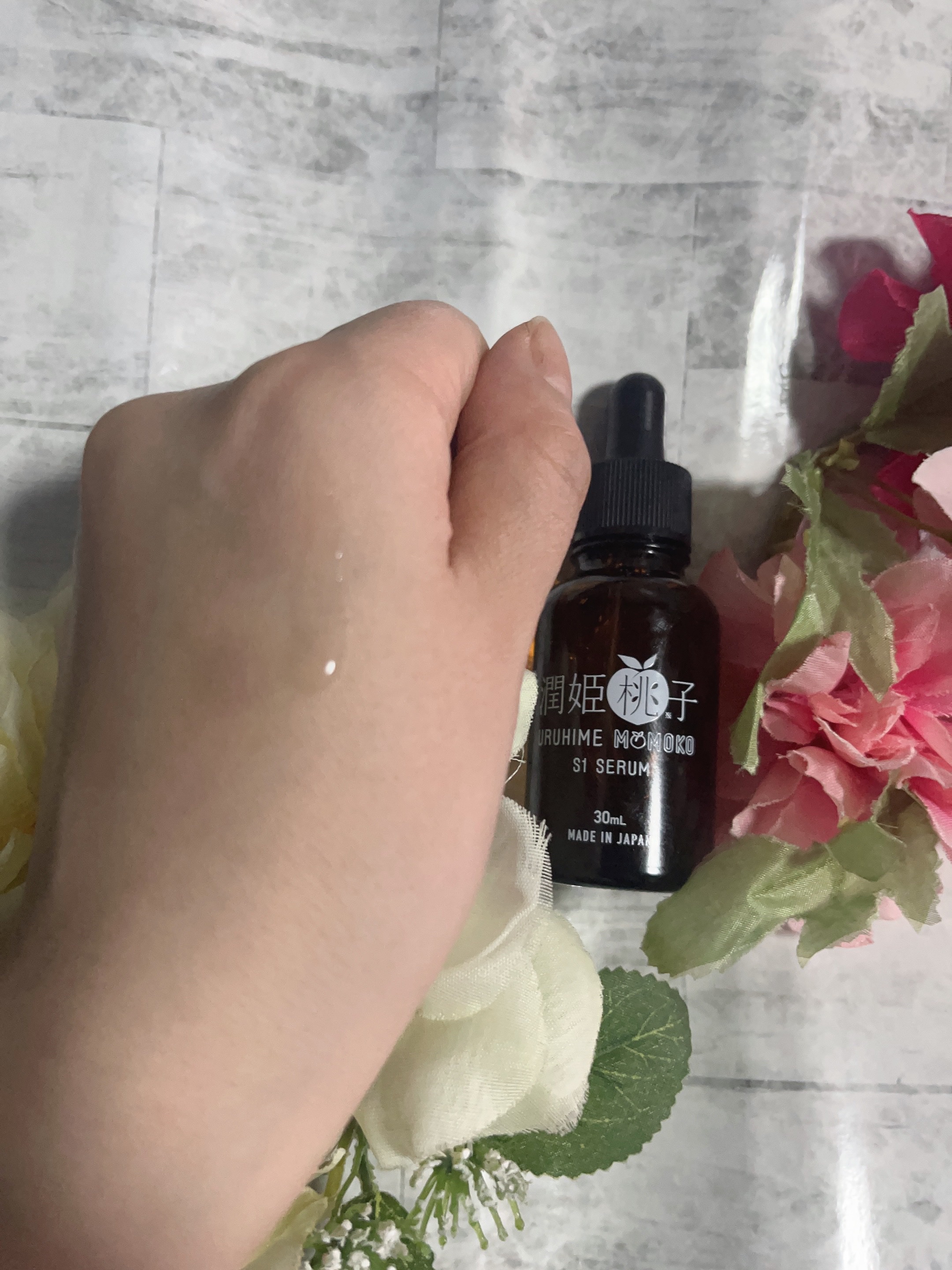 潤姫桃子S1美容液/潤姫桃子/美容液を使ったクチコミ（2枚目）