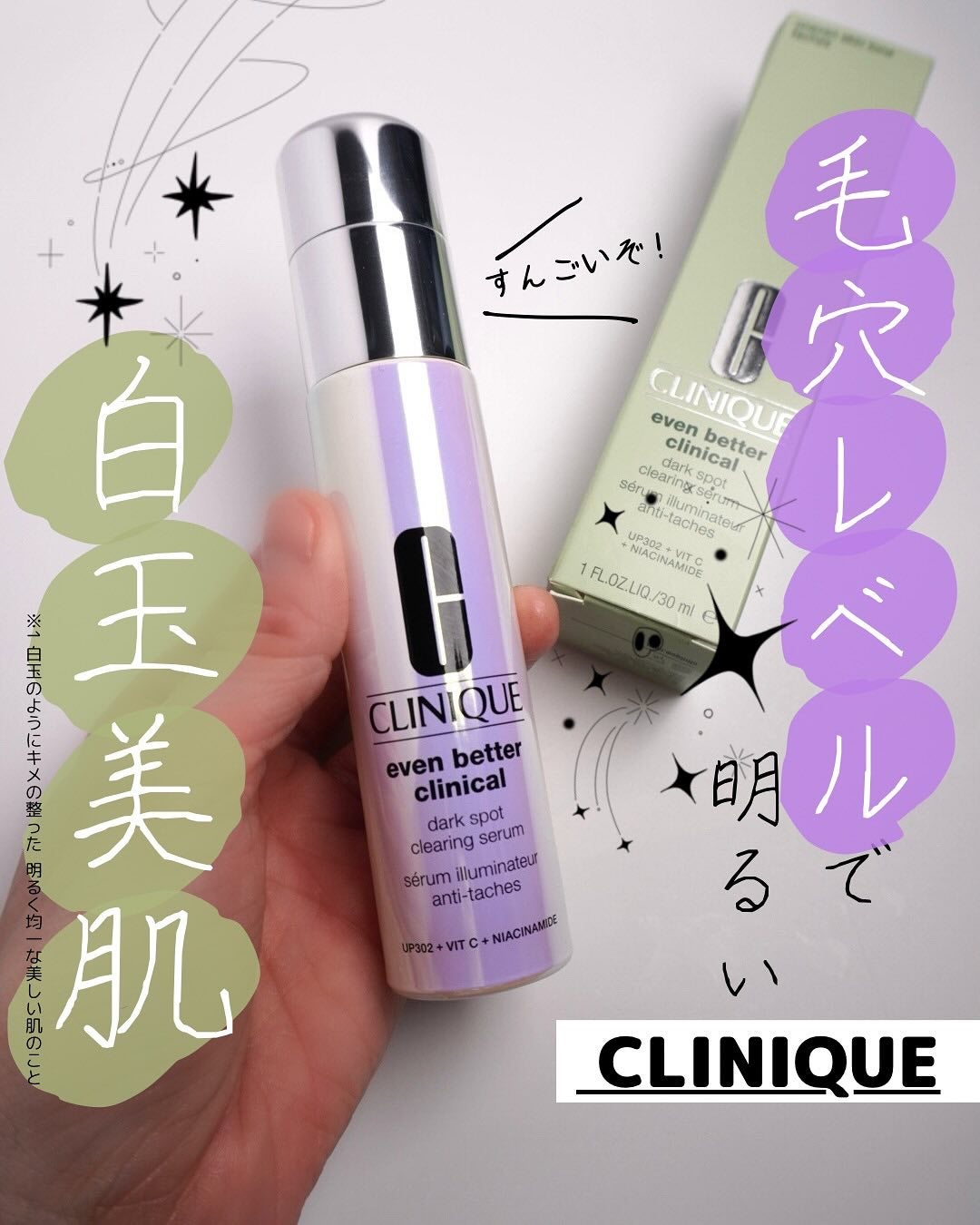 イーブン ベター イルミネーティング ブライト セラム/CLINIQUE/美容液を使ったクチコミ(1枚目)