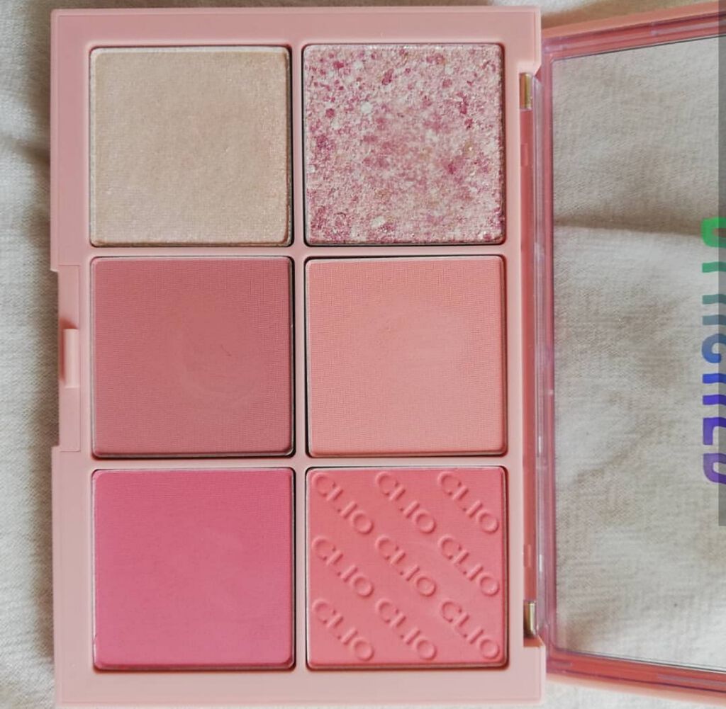 プロ ブラッシャー パレット/CLIO/パウダーチークを使ったクチコミ(3枚目)
