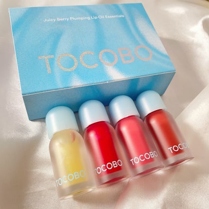 ジューシーベリープランピングリップオイル/TOCOBO/リップグロスを使ったクチコミ(7枚目)
