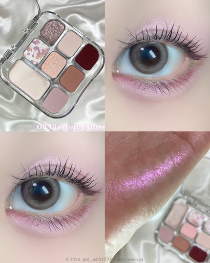 イロミッケ 8色アイシャドウパレット/iromikke/アイシャドウパレットを使ったクチコミ(4枚目)