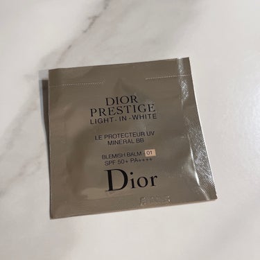 プレステージ ホワイト ル プロテクター ＵＶ ミネラル BB 01/Dior/BBクリームを使ったクチコミ（1枚目）