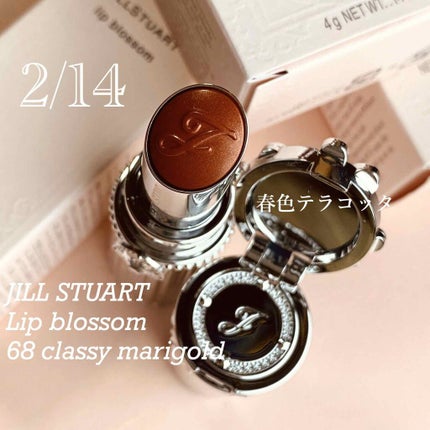 リップブロッサム 68 classy marigold/JILL STUART/口紅の画像