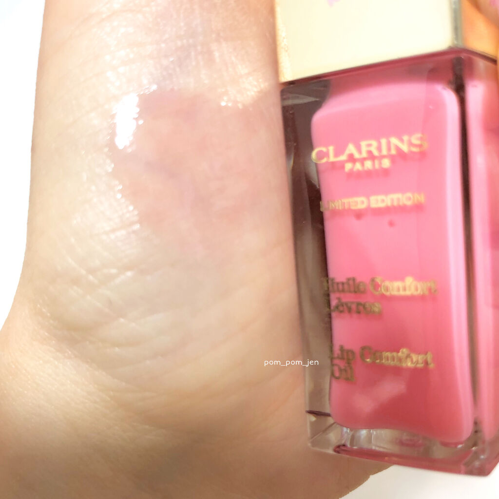 コンフォート リップオイル /CLARINS/リップグロスを使ったクチコミ（2枚目）