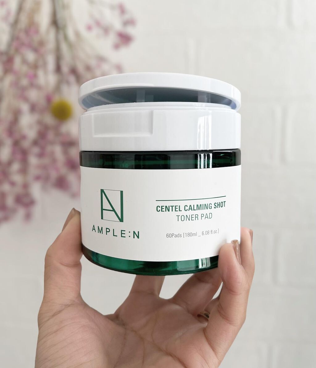 センテルカーミングショットトナーパッド/AMPLE:N/トナーパッドを使ったクチコミ（1枚目）