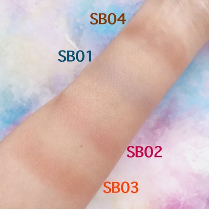 シームレストーン ブラッシュ/excel/パウダーチークを使ったクチコミ(4枚目)