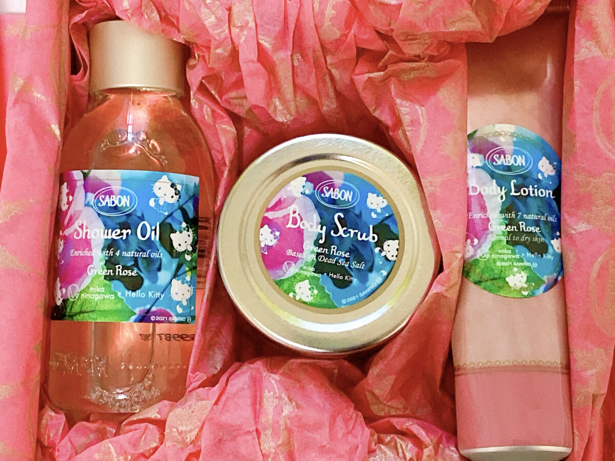 ボディケアキット(FLORAL BLOOMING Limited Collection)/SABON/その他キットセットを使ったクチコミ（2枚目）