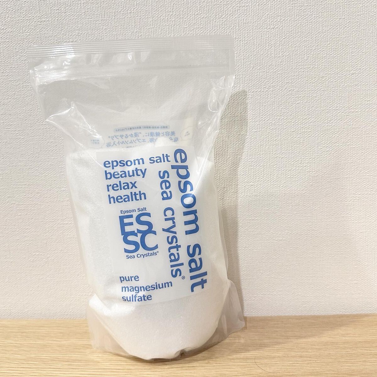 シークリスタルス エプソムソルト オリジナル/sea crystals/無機塩系入浴剤を使ったクチコミ（1枚目）