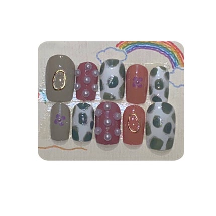 サンリオネイル/DAISO/マニキュアを使ったクチコミ(3枚目)