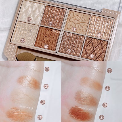 プティパレットアイズ/キャンメイク/パウダーアイシャドウを使ったクチコミ(4枚目)