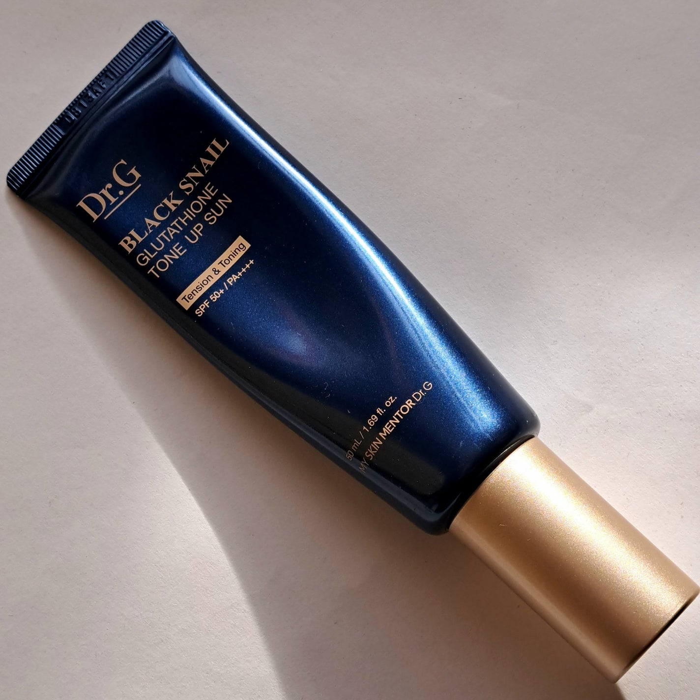 ブラックスネイルグルタチオントーンアップサン/Dr.G/日焼け止めクリームを使ったクチコミ(7枚目)
