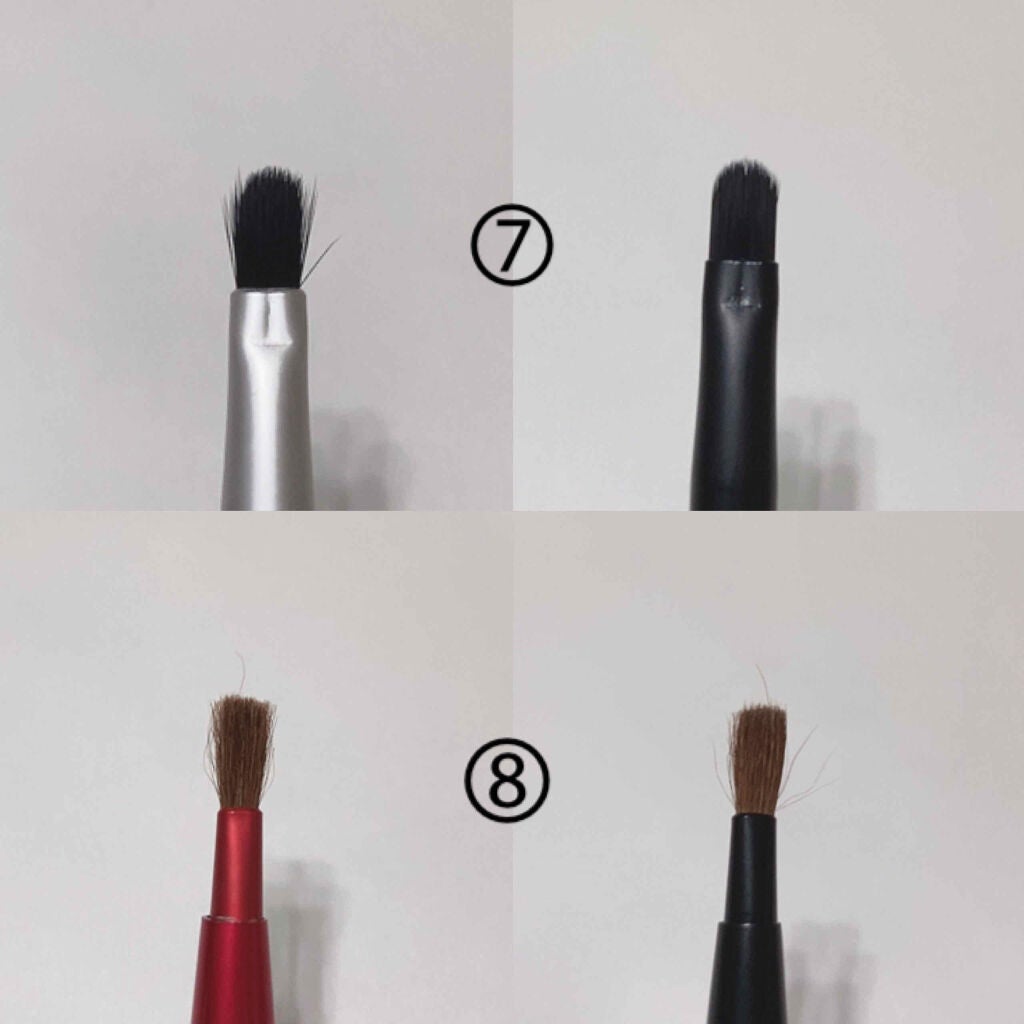 ごくふわブラシ/DAISO/メイクブラシを使ったクチコミ(4枚目)