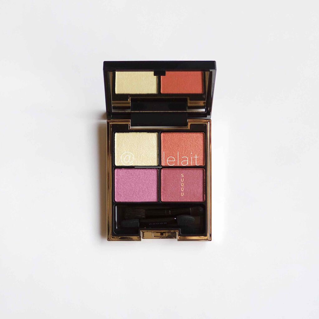 デザイニング カラー アイズ(公式ONLINE限定) 131 結野花-YUINOBANA/SUQQU/アイシャドウパレットを使ったクチコミ（3枚目）