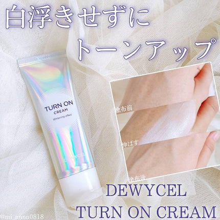 デュイセル ターンオンクリーム/DEWYCEL/フェイスクリームを使ったクチコミ(1枚目)