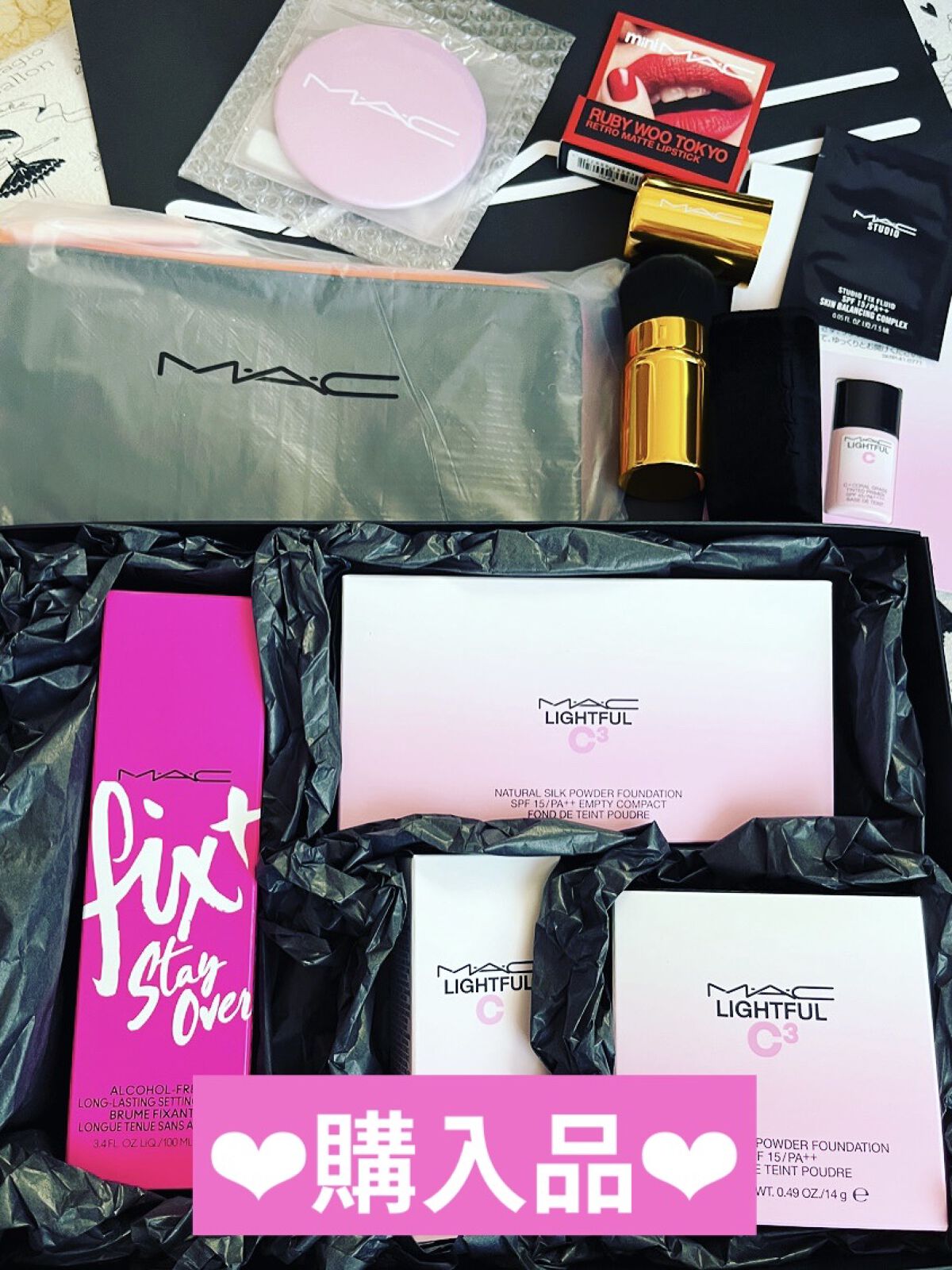 ライトフル C+ SPF 30 ファンデーション/M・A・C/パウダーファンデーションを使ったクチコミ（1枚目）