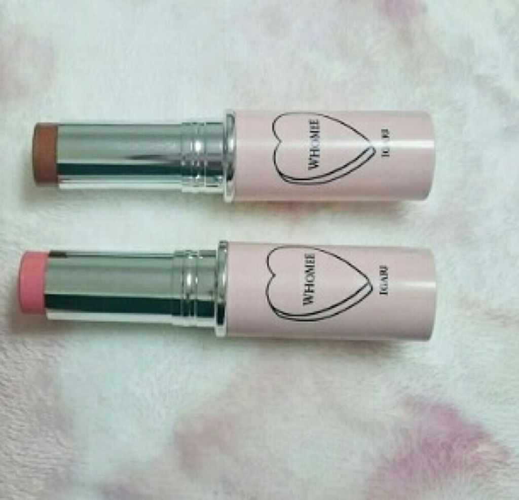 マルチグロウスティック/WHOMEE/ジェル・クリームチークを使ったクチコミ(1枚目)