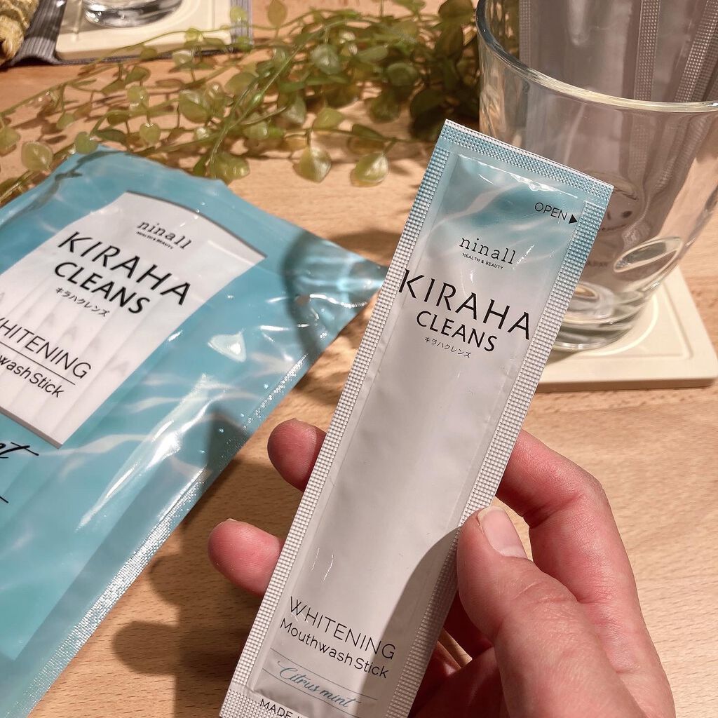 Rie_beauty on LIPS 「キラハクレンズホワイトニングと口臭予防、オーラルケアができる便..」(2枚目)