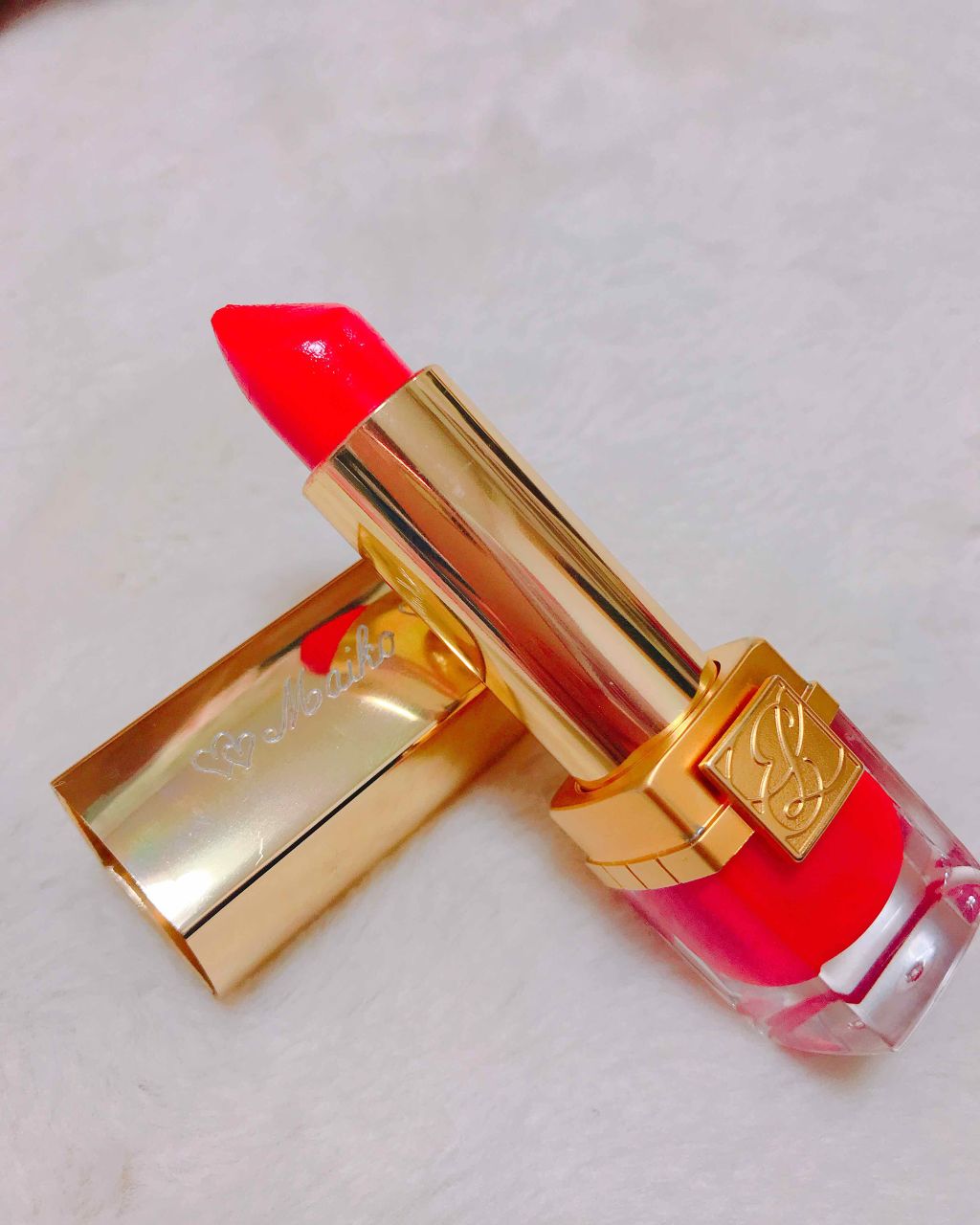 ピュア カラー クリスタル シアー リップスティック/ESTEE LAUDER/口紅を使ったクチコミ(1枚目)