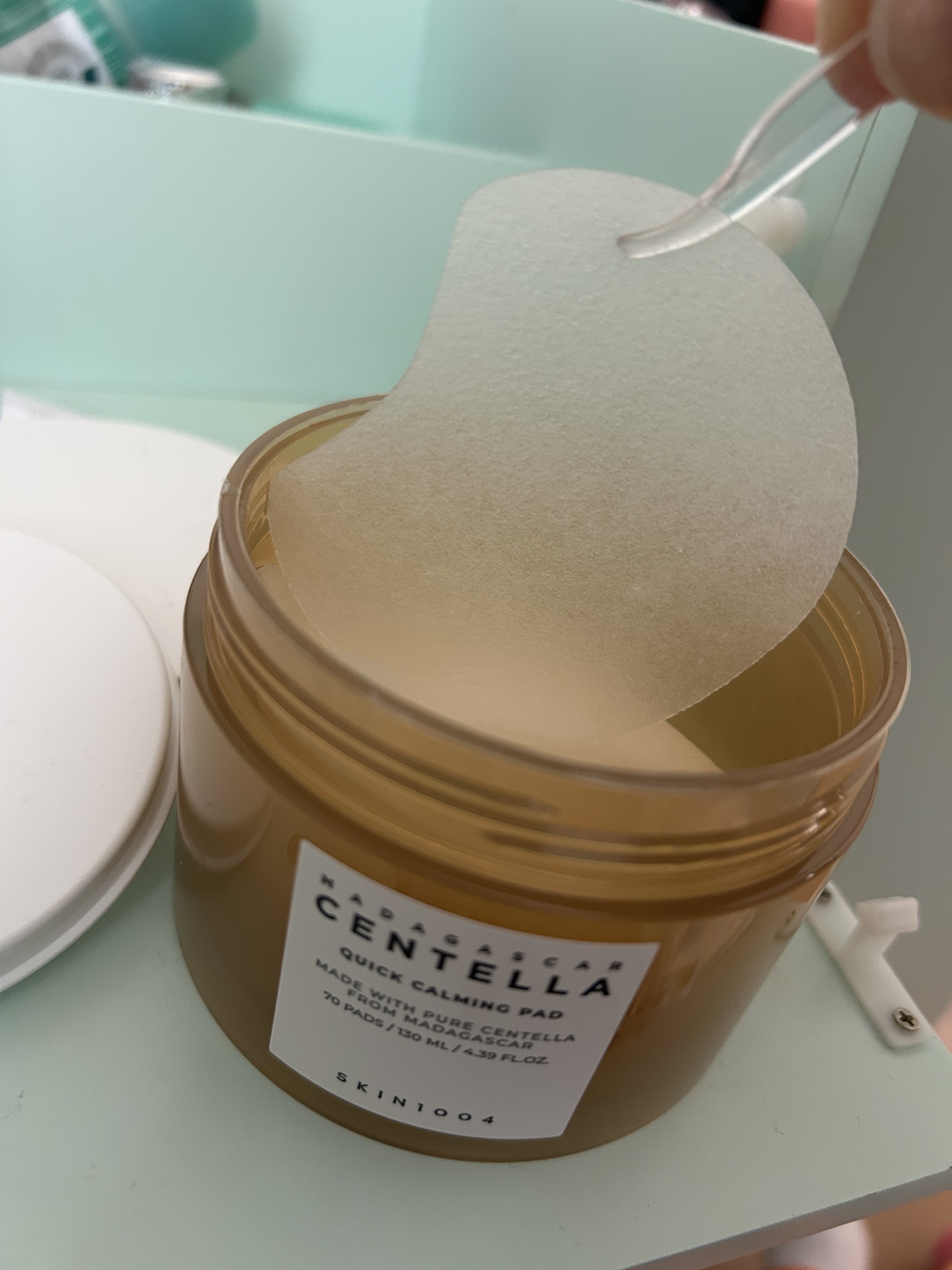 センテラ クイックカーミングパッド/SKIN1004/トナーパッドを使ったクチコミ（1枚目）